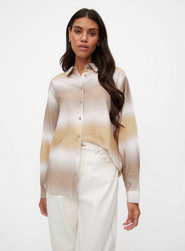 Tie Dye Stripe Long Sleeve Shirt 24